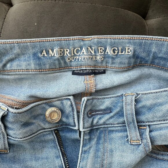 American Eagle - Super Super Stretch Jeans, US 8 - Picture 2 of 3
